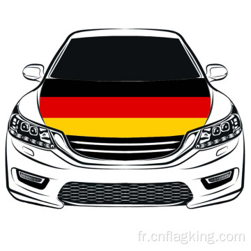 Le drapeau de capot de voiture de drapeau de l&#39;Allemagne de la coupe du monde 3.3X5FT